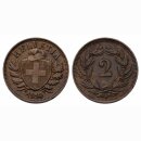 Schweiz 2 Rappen 1914 B