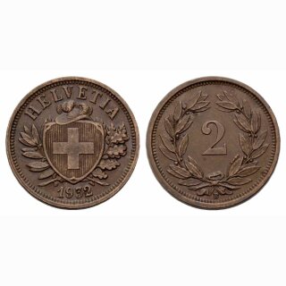 Schweiz 2 Rappen 1932 B