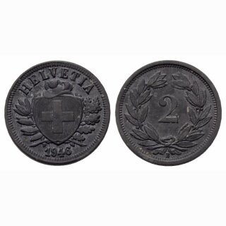 Schweiz 2 Rappen 1946 B