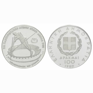 Griechenland 100 Drachmen 1982
