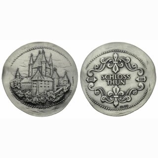 Schweiz Medaille Schloss Thun