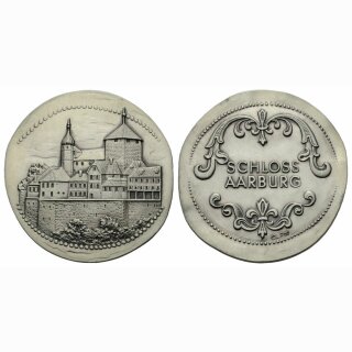 Schweiz Medaille Schloss Aarburg