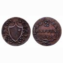 Schwyz 2 Rappen  1845