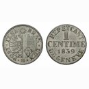 Genf 1 Centime 1839