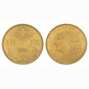 Schweiz  10 Franken 1914 B Vreneli