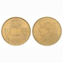 Schweiz  10 Franken 1922 B Vreneli