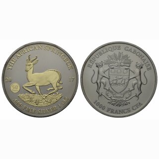 Rep. Gabonaise 1000 Francs CFA 2017