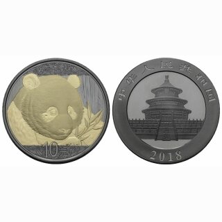 China 10 Yuan 2018 Panda