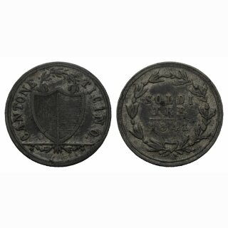 Tessin 3 Soldi 1841