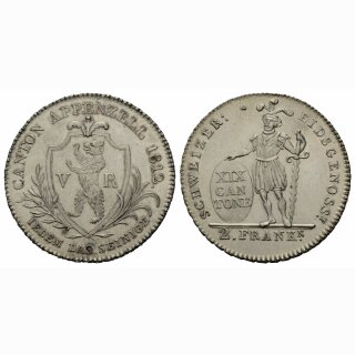Appenzell 2 Franken 1812