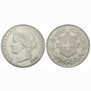 Schweiz 5 Franken  1895 B Frauenkopf