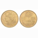 Schwiez 10 Franken 1922 B Vreneli