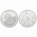 Bitpay/Bitcoin 1 Silber unze