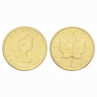 Kanada 5 Dollar 1987