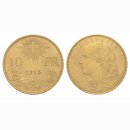 Schweiz 10 Franken 1915 B Goldvreneli