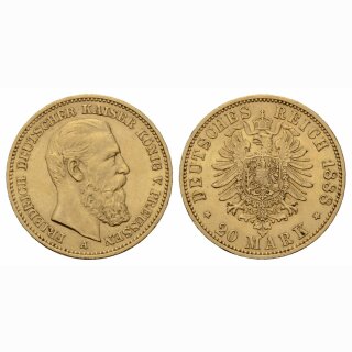 Deutschland  20 Mark 1888 A