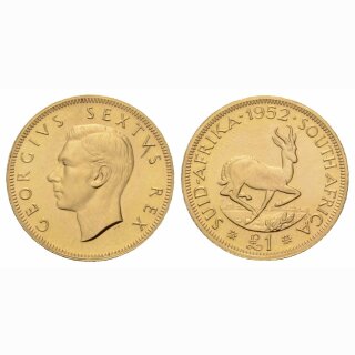 Südafrika Pfund 1952 Gerorg