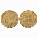 Italien 20 Lire 1875