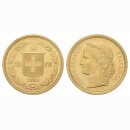 Schweiz 20 Franken 1886 Helvetia