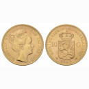 Niederland 10 Gulden 1898 Wilhelmina