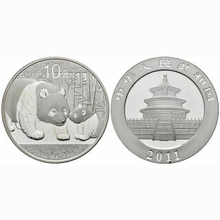 China 10 Yuan 2011 Panda