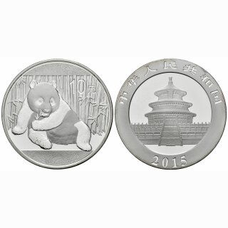 China 10 Yuan 2015 Panda
