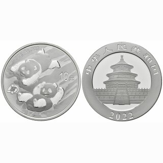 China 10 Yuan 2022 Panda