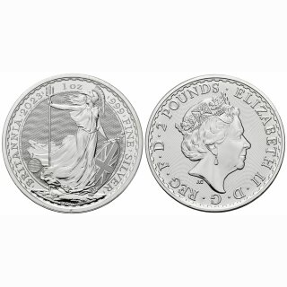 England 2 Pounds 2023 Elisabeth II