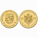Liechtenstein 50 Franken 1990