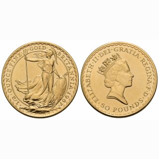 England 50 Pfund 1987 Britannia