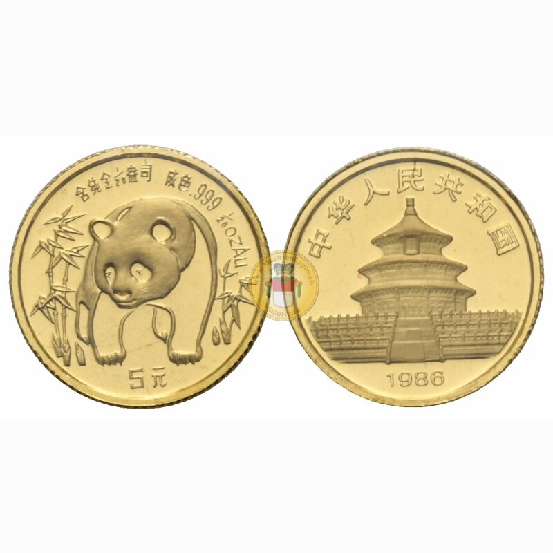 China 5 Yuan 1986 Panda china-5-yuan-1986-panda