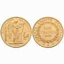 Frankreich 100 Francs 1909 A Engel