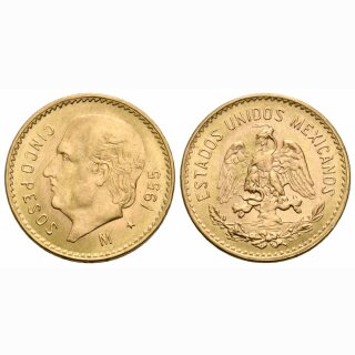 Mexiko 5 Pesos 1955