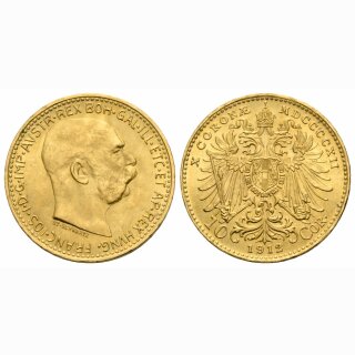 Österreich 10 Kronen 1915