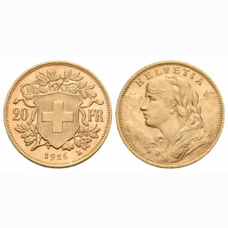 Schweiz 20 Franken 1926 B