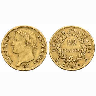 Frankreich 20 Francs 1810 A Napoleon