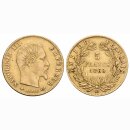 Frankreich 5 Francs 1860 BB Napoleon III