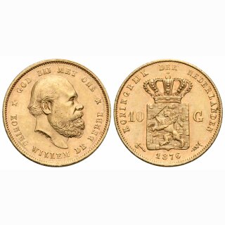 Niederland 10 Gulden 1876