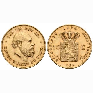 Niederland 10 Gulden 1875