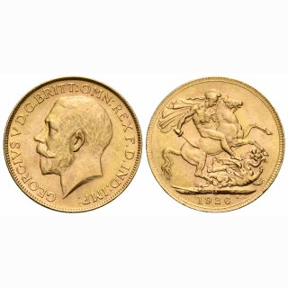 Südafrika Sovereign 1926 SA Georg V