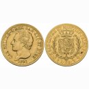 Italien Sadinien 80 Lire 1825 L