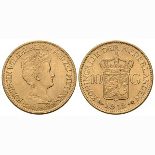 Holland 10 Gulden 1912