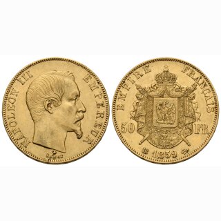 Frankreich 50 Francs  1859 BB Napoleon III