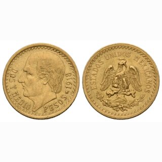 Mexiko 2 1/2 Pesos  1918