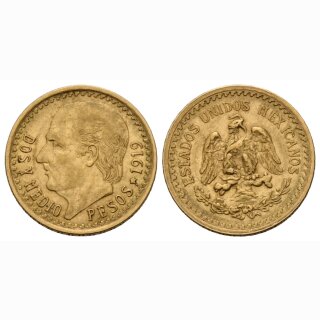 Mexiko 2 1/2 Pesos  1919