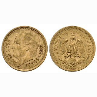 Mexiko 2 1/2 Pesos  1920