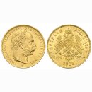 Österreich 8 Florin / 20 Franken 1892