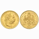 Österreich 8 Florin / 20 Franken 1892