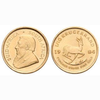 Südafrika 1/10 Unze 1983 Krügerrand