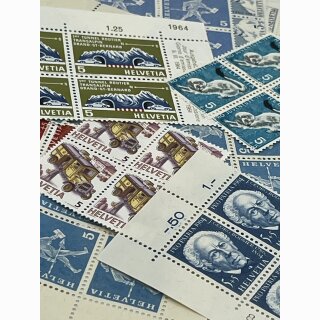 Frankaturgültige Briefmarken Lot 100 Stück 5 Rappen (na01)